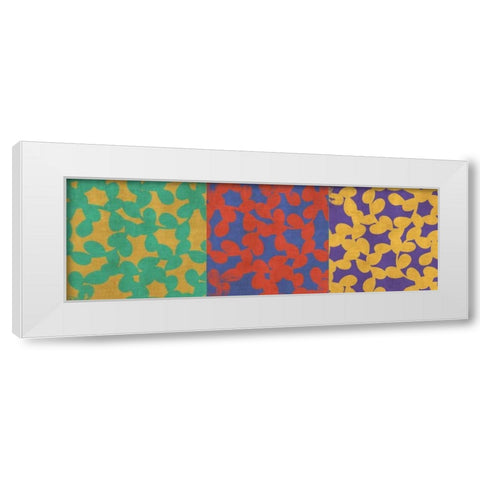 Fun I White Modern Wood Framed Art Print by PI Studio