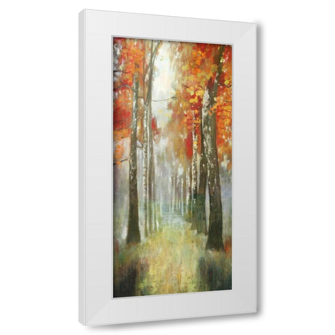 Path of Dreams White Modern Wood Framed Art Print by PI Studio