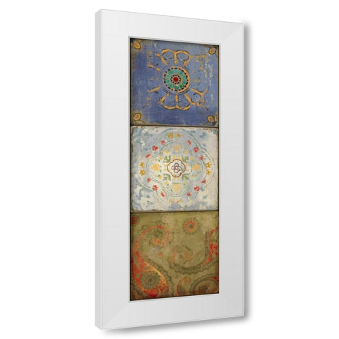 Scarboro Fair I White Modern Wood Framed Art Print by PI Studio