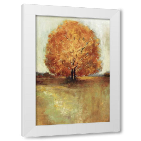 Field of Dreams Panel  White Modern Wood Framed Art Print by PI Studio