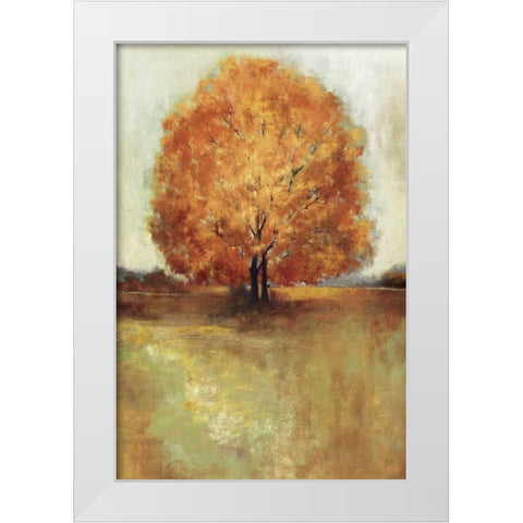 Field of Dreams Panel  White Modern Wood Framed Art Print by PI Studio