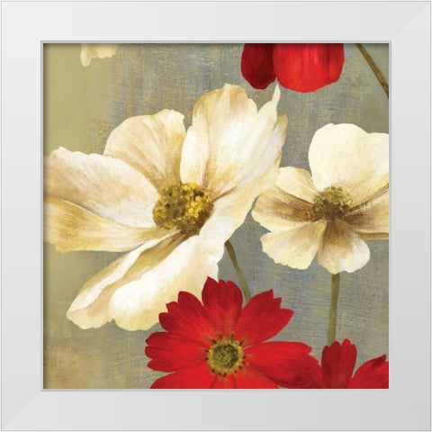 Up Close I White Modern Wood Framed Art Print by PI Studio