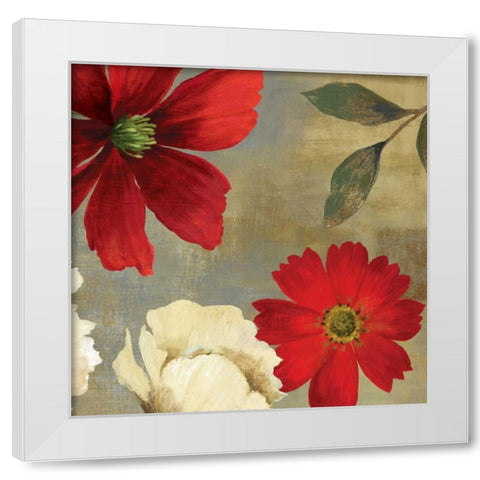 Up Close II White Modern Wood Framed Art Print by PI Studio