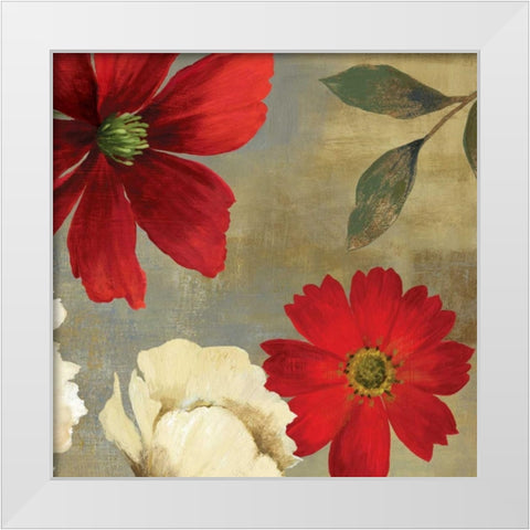 Up Close II White Modern Wood Framed Art Print by PI Studio