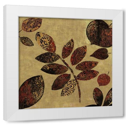 Autumn I White Modern Wood Framed Art Print by PI Studio