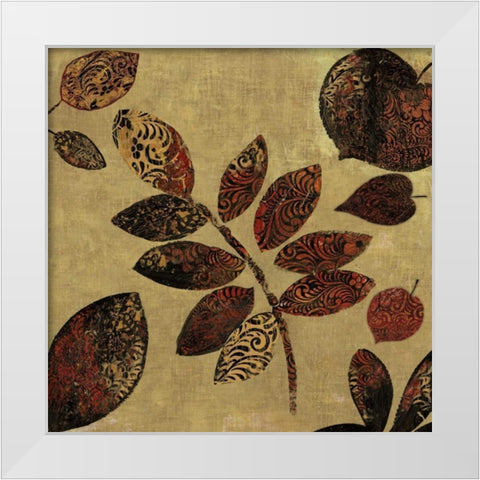 Autumn I White Modern Wood Framed Art Print by PI Studio