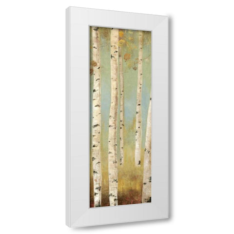 Eco Panel I White Modern Wood Framed Art Print by PI Studio