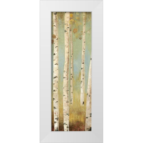 Eco Panel I White Modern Wood Framed Art Print by PI Studio