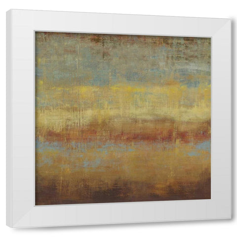 Subtle II White Modern Wood Framed Art Print by PI Studio