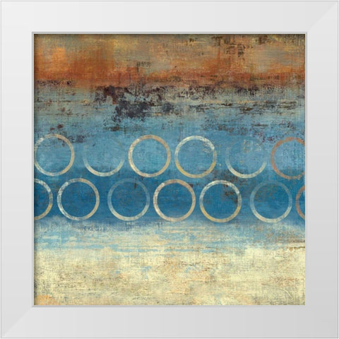 Ring a Ling I White Modern Wood Framed Art Print by PI Studio