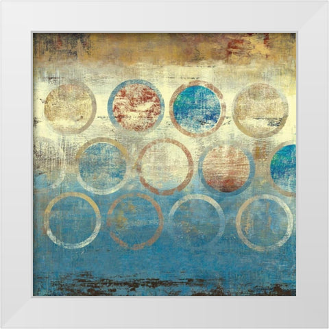 Ring a Ling II White Modern Wood Framed Art Print by PI Studio