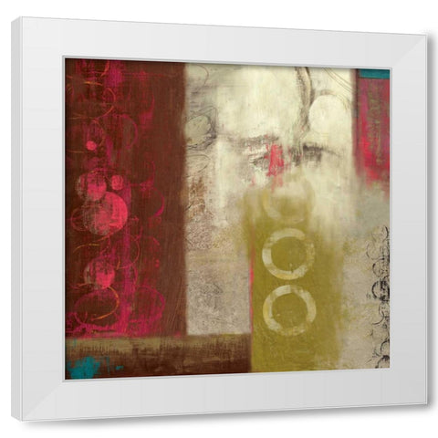 Landed White Modern Wood Framed Art Print by PI Studio