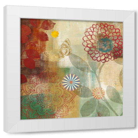 Ambiente II White Modern Wood Framed Art Print by PI Studio