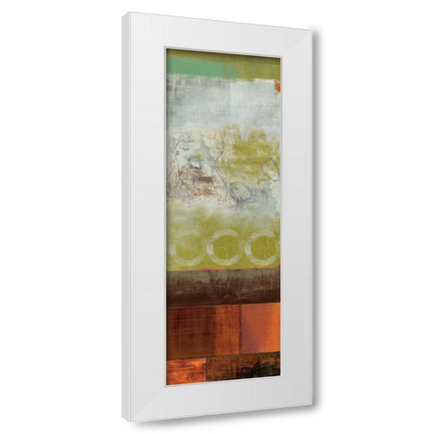 Bliss White Modern Wood Framed Art Print by PI Studio