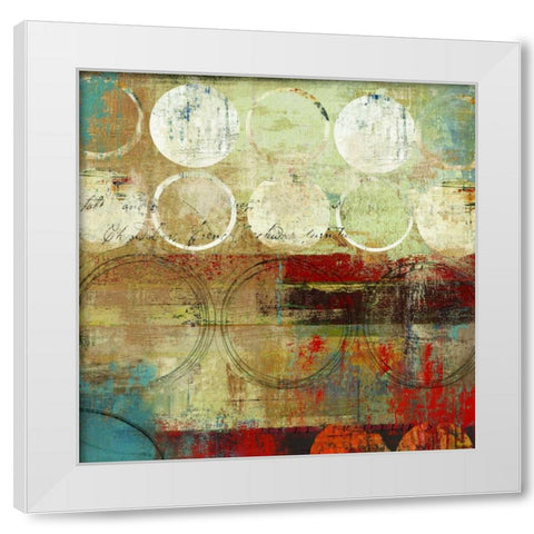 Advice I White Modern Wood Framed Art Print by PI Studio