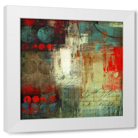 Advice II White Modern Wood Framed Art Print by PI Studio