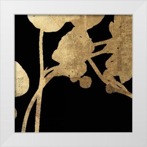 Gilded I White Modern Wood Framed Art Print by PI Studio