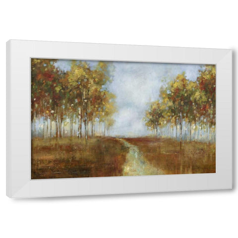 Dream Meadow I White Modern Wood Framed Art Print by PI Studio