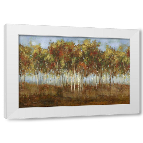 Dream Meadow II White Modern Wood Framed Art Print by PI Studio