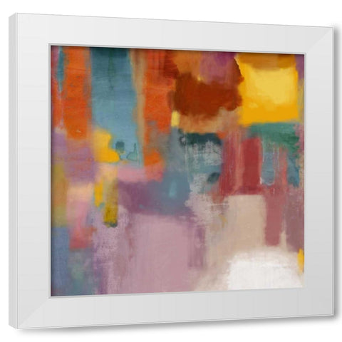 Water White Modern Wood Framed Art Print by PI Studio