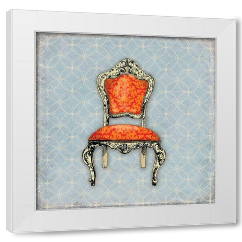 BergÃ¨re III White Modern Wood Framed Art Print by PI Studio