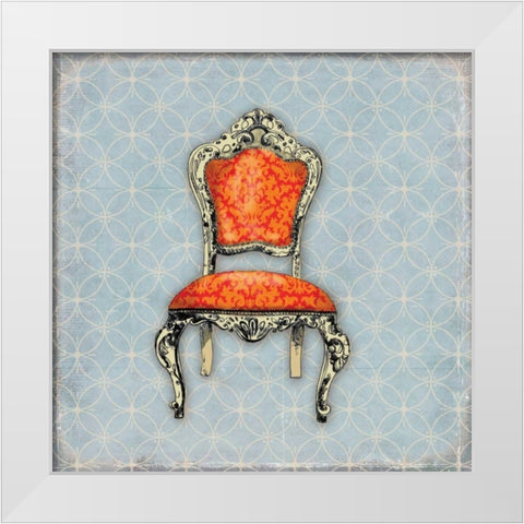 BergÃ¨re III White Modern Wood Framed Art Print by PI Studio