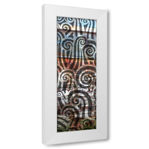 Anonymity II White Modern Wood Framed Art Print by PI Studio