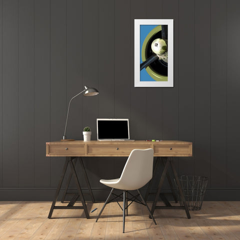 Aeronautical IV White Modern Wood Framed Art Print by PI Studio