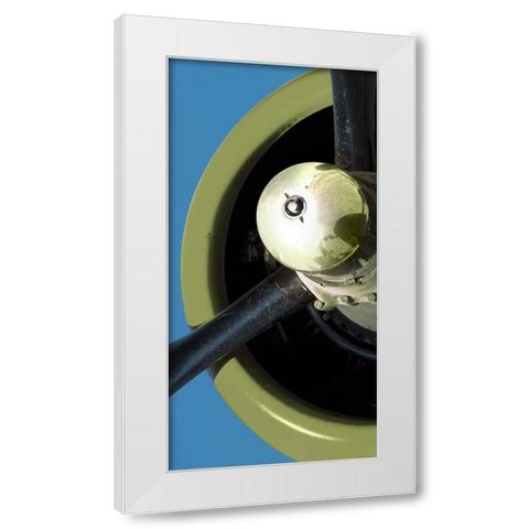 Aeronautical IV White Modern Wood Framed Art Print by PI Studio