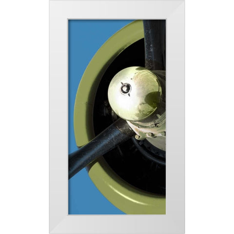 Aeronautical IV White Modern Wood Framed Art Print by PI Studio