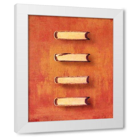 STUDY III White Modern Wood Framed Art Print by PI Studio