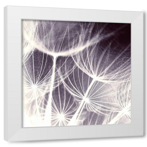 Blown Away White Modern Wood Framed Art Print by PI Studio