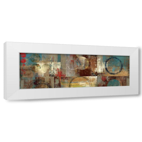 Play Around I White Modern Wood Framed Art Print by PI Studio