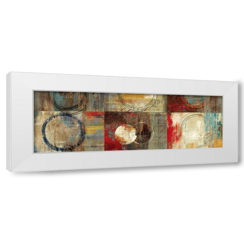 Play Around I White Modern Wood Framed Art Print by PI Studio