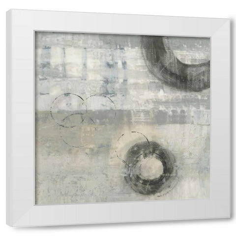 Soft Touch IV White Modern Wood Framed Art Print by PI Studio