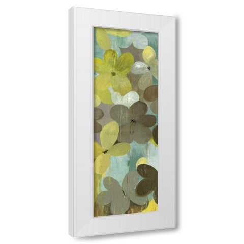 Acquiesce White Modern Wood Framed Art Print by PI Studio