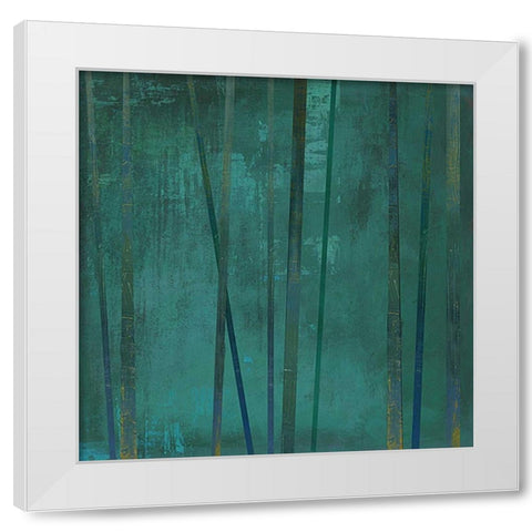 Tenuous I White Modern Wood Framed Art Print by PI Studio