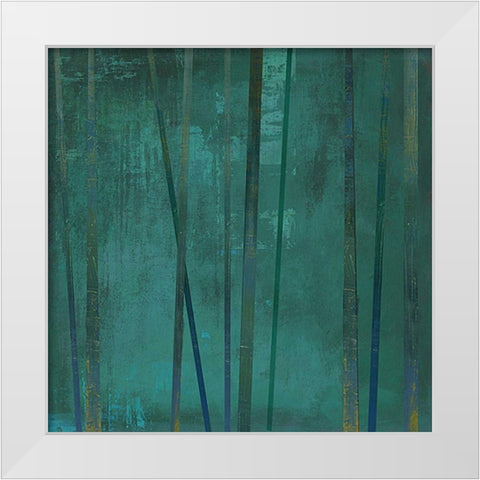 Tenuous I White Modern Wood Framed Art Print by PI Studio