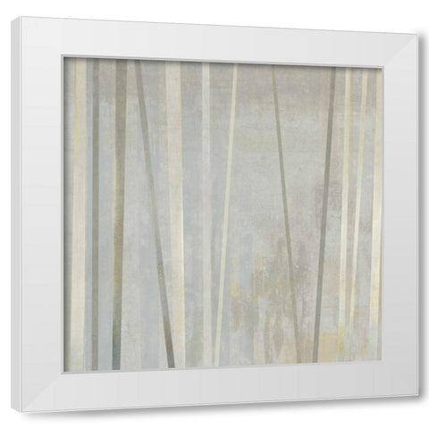 Tenuous II White Modern Wood Framed Art Print by PI Studio