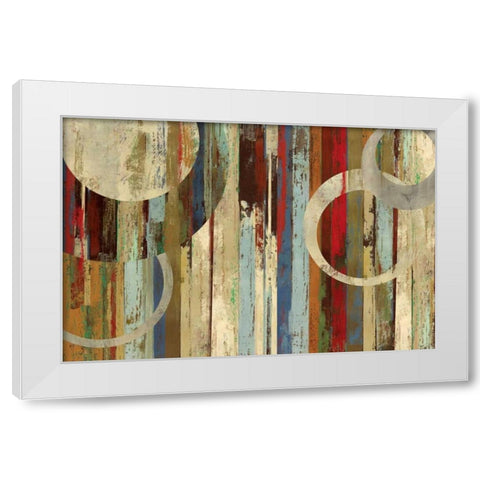 Ilano White Modern Wood Framed Art Print by PI Studio