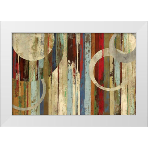 Ilano White Modern Wood Framed Art Print by PI Studio