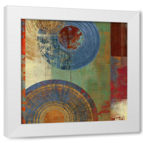 Enchanted Meadow  White Modern Wood Framed Art Print by PI Studio