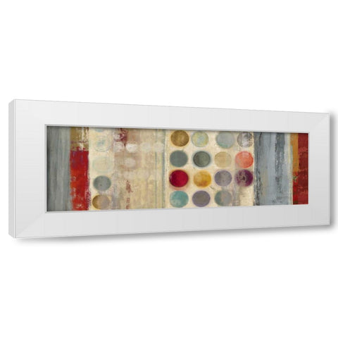 Sundried and Spotted White Modern Wood Framed Art Print by PI Studio