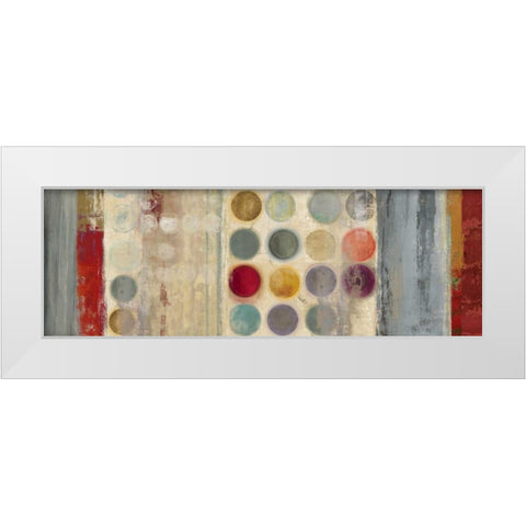Sundried and Spotted White Modern Wood Framed Art Print by PI Studio