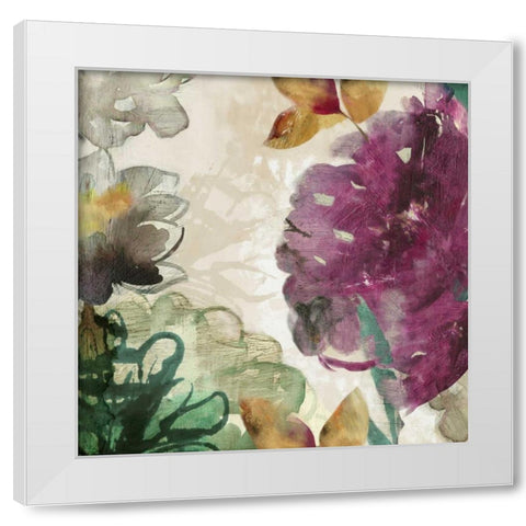 Valentina White Modern Wood Framed Art Print by PI Studio