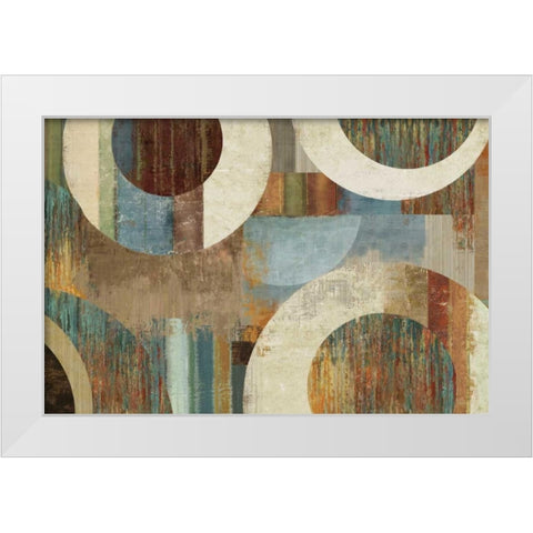 Gisel II White Modern Wood Framed Art Print by PI Studio