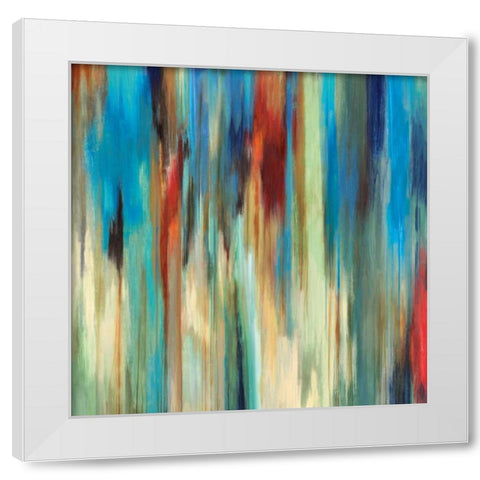 Aurora II - Z Gallerie White Modern Wood Framed Art Print by PI Studio