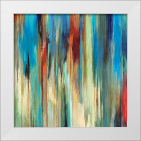 Aurora II - Z Gallerie White Modern Wood Framed Art Print by PI Studio