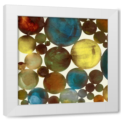 Igniting Fantasies I White Modern Wood Framed Art Print by PI Studio