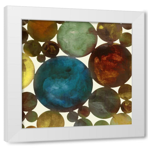 Igniting Fantasies II White Modern Wood Framed Art Print by PI Studio